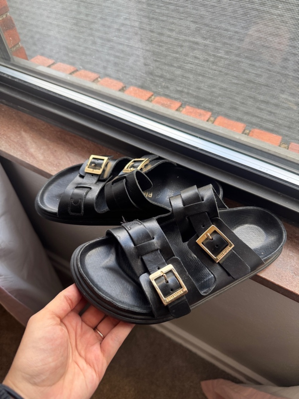 Birkenstock St Barths Black Size 37